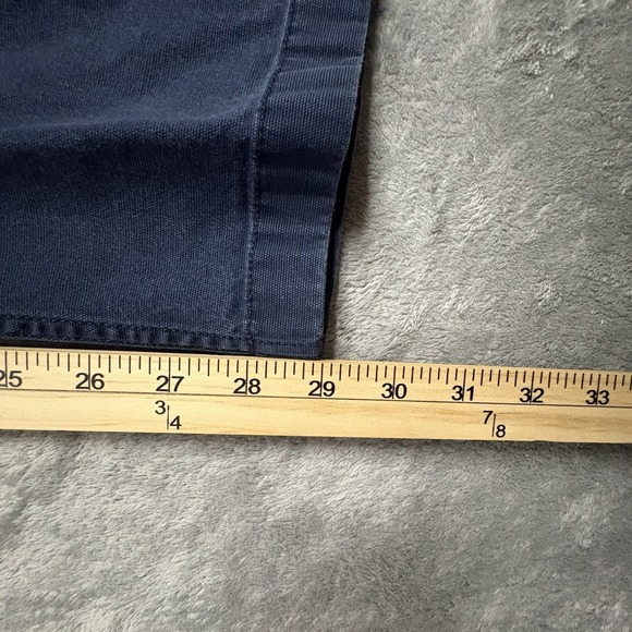 Carhartt Men's 42x30 Navy Relaxed Fit Stretch Canvas Utility Work Pants SEE DESC - Picture 9 of 11